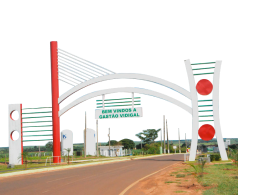 Portal de entrada de Gastão Vidigal